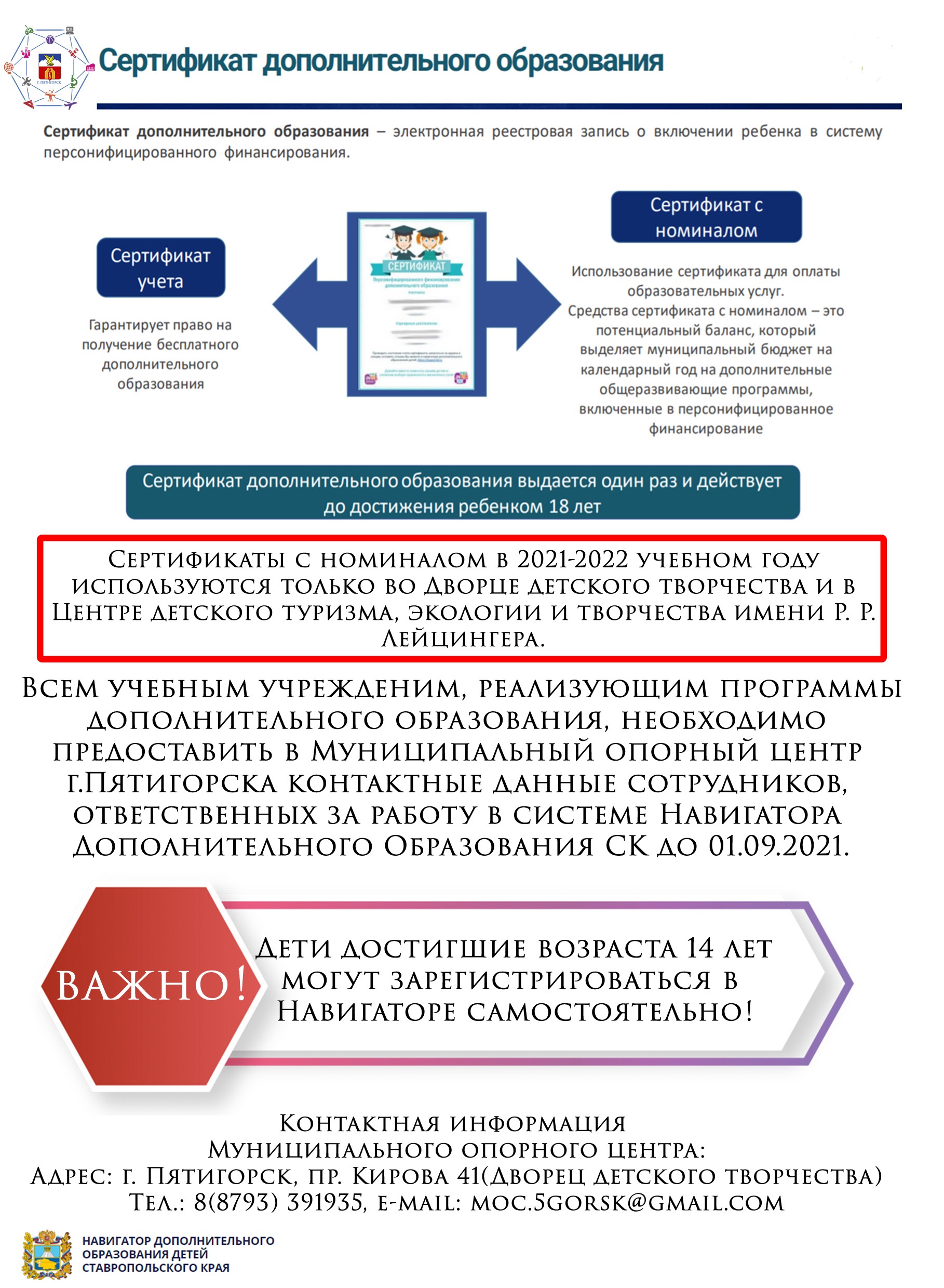 МОЦ | Официальный сайт МБУ ДО Дворец детского творчества г.Пятигорск